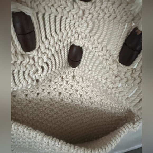 Vintage 70’s handmade macrame bag - Picture 3 of 3